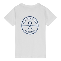 THIN BLUE LINE T-shirt Perfekt Hvid